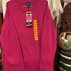 Gap Fuchsia Pink Sweater XXL (NWT)